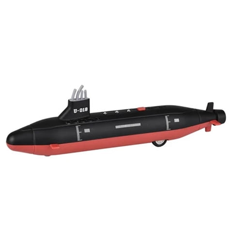 Rhode Island Novelty - Pull Back Die-Cast Metal Vehicle w/ Lights & Sound - SUBMARINE (8.5 inch)