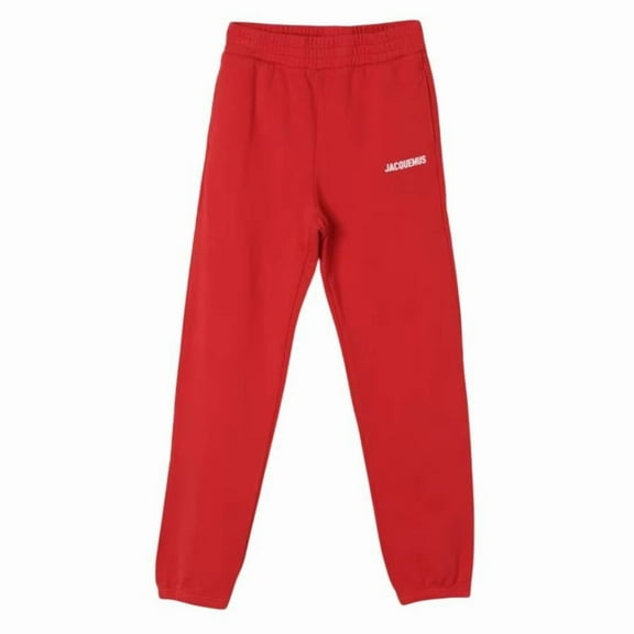 Jacquemus Kids Le Jogging Logo Cotton Sweatpants, Size 8Y