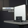 thumbnail image 3 of Multifunctional Adjustable Thin Client Mini PC Mount Bracket, CPU VESA Monitor Arm Computer Holder, Freestanding Desk Stand, Black, MOUNT-PC05M, 3 of 8