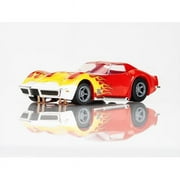 AFX Racing AFX22055 Corvette 1970 Wildfire HO Scale Slot Car, Red & Yellow