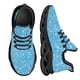 thumbnail image 1 of Zapatillas de deporte de malla para mujer con diseño de copos de nieve brillantes, resistentes a los golpes, con plataforma ligera y resistente al desgaste, 1 of 6