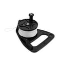thumbnail image 2 of Carrete de carrete de buceo-longitud de 150 pies-tapón para pulgar-buceo submarino de seguridad snorkel-blanco y negro, 2 of 10