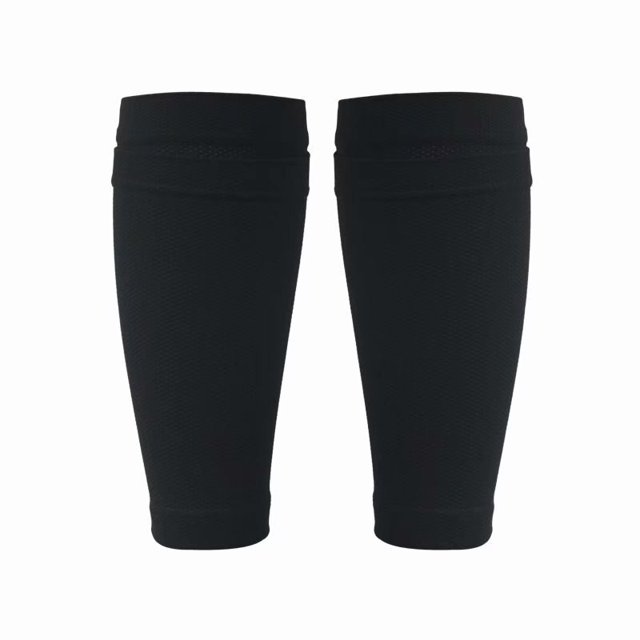 Calcetines protectores de fútbol con bolsillo para adultos y adolescentes, manguitos de apoyo para piernas, 1 par