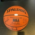 thumbnail image 4 of 1972-1973 New York Knicks NBA Champs Team Signed Basketball Steiner  JSA COA, 4 of 11
