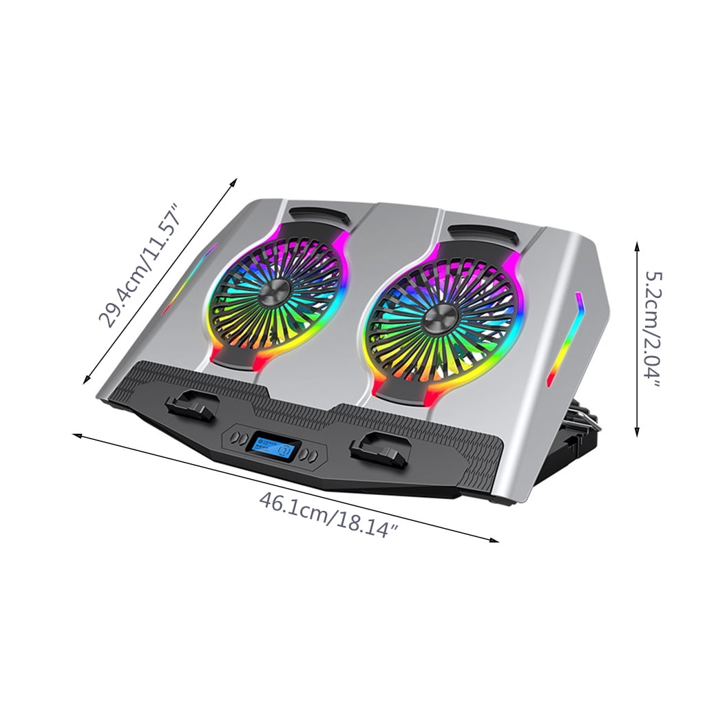 Zeiwohndc Fashionanle Laptop Cooler USB Fan Stand Computer Notebook Base Cooling Riser