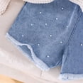 thumbnail image 5 of Soepste Girls' Clothing Sets Girls 2 Piece Outfits Toddler Girls Summer Outfit Top And Shorts Clothing Set, 5 of 6