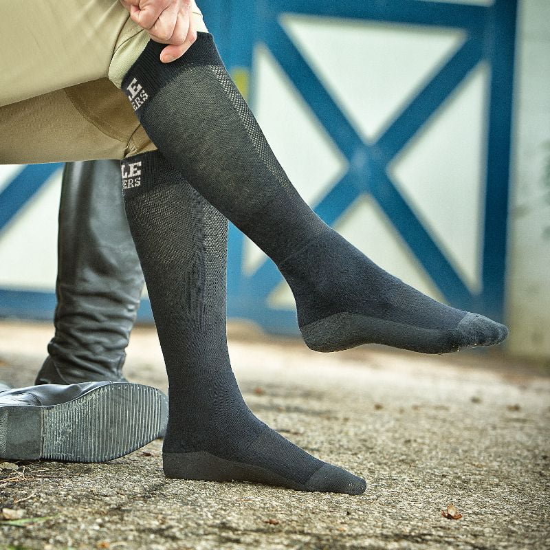 Calf Xtreme Soft Boot Sock M Black 