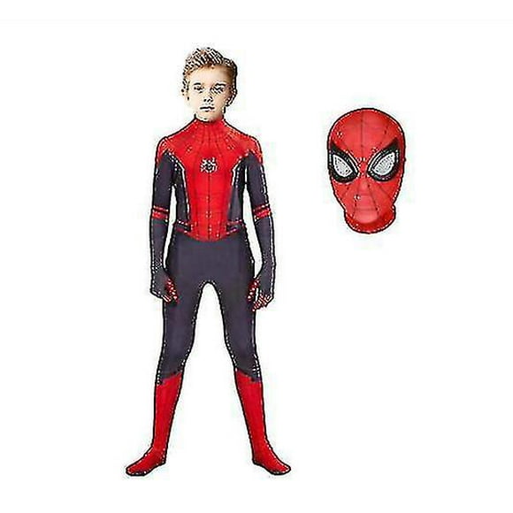 Superhero Spiderman Costume Bodysuit For Kids Spandex Zentai Halloween Cosplay Jumpsuit