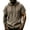 Khaki, variant on Guluxicc Athletic Tops for Men Collared Hooded Shirts Classic Summer Workout Tops