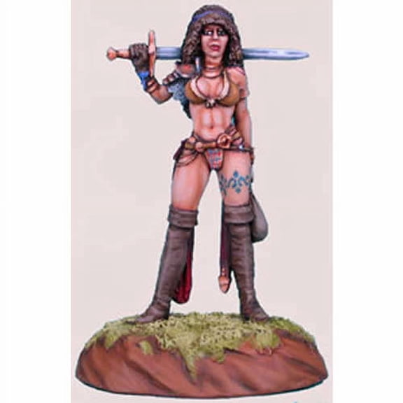 Female Fighter Journey to the Gathering Miniature Elmore Masterwork Dark Sword Miniatures