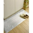 thumbnail image 3 of Unique Loom Comfort Mat Collection - Holidays (2'  x 3' Rectangle Gray/Ivory), 3 of 5