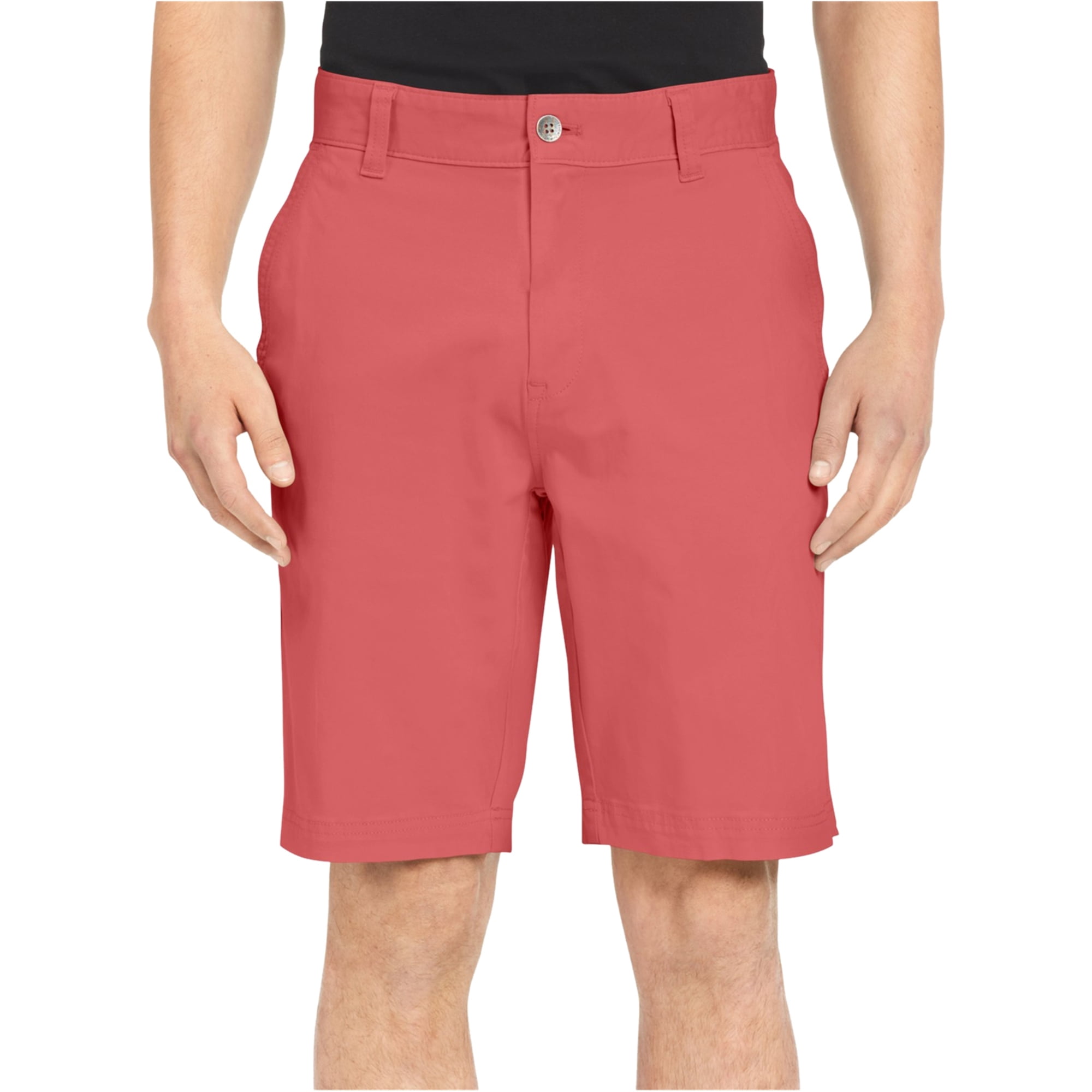 Solid Brushed Casual Chino Shorts 