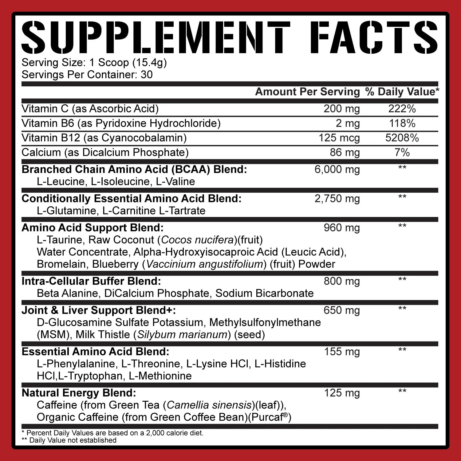5% Nutrition Rich Piana AllDayYouMay Caffeinated BCAA Energy Powder | Premium Pre Workout Amino Energy & Electrolytes | Hydration, Endurance & Recovery | 16.3 oz, 30 Servings (Southern Sweet Tea)