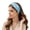 Sky Blue, variant on Boho Headbands for Women Korean Style Chiffon Stretch Headband Comfortable Non Hair Band for Daily Face Washing Home Leisure And Simple Dressing