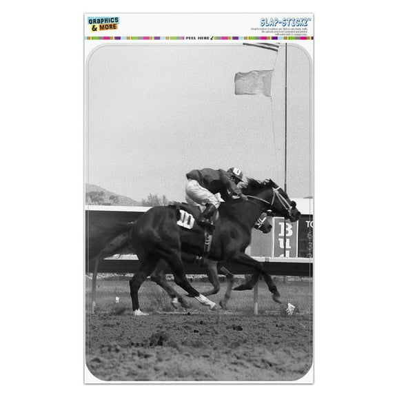 At The Track Horse Racing Vintage Home Business Office Sign