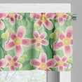 thumbnail image 3 of Ambesonne Flora Window Valance, Pastel Large Flower Petals, 54" X 18", Multicolor, 3 of 5