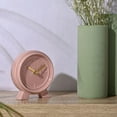thumbnail image 2 of Interval Ceramic Mantle Clock - Pink Clay, 2 of 4