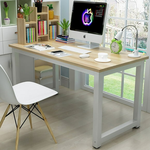 44" Laptop Computer Desk PC Table Wood Workstation Study Writing Gaming Bench Home Office Furniture