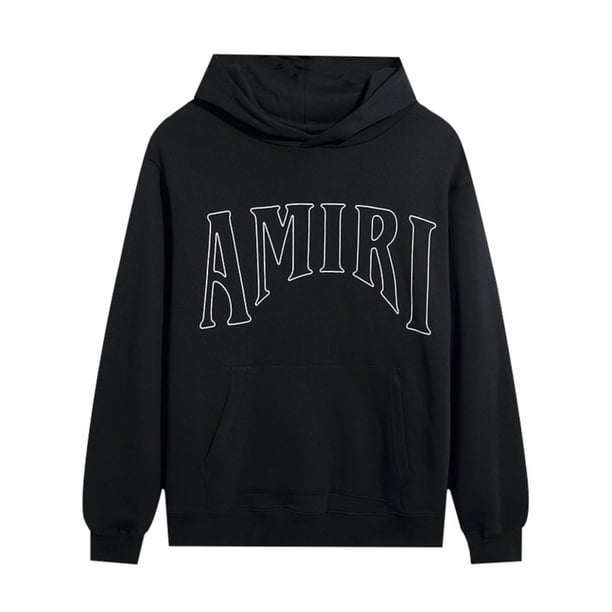 Amiri Men's Sweater Sweatshirt, Loose Pullover Hoodie DUOFIER