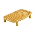 thumbnail image 3 of Dualoai Cat Litter Box Step Cat Litter Trapping Mat for Bedroom Living Room Lavatory Yellow, 3 of 9