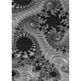 thumbnail image 1 of Ahgly Company Machine Washable Indoor Rectangle Transitional Gunmetal Gray Area Rugs, 2' x 5', 1 of 7