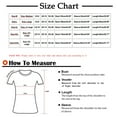 thumbnail image 3 of Fesfesfes Women's Linen Tops Fashion Print Short Sleeve Tops Blouse Round Neck Button Casual Tops, 3 of 5