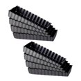 thumbnail image 1 of 8 Pcs Non-stick Quiche Tart Pans Rectangle With Removable Bottom,fluted Tart Tin For Fruit Pie Cake, 1 of 5