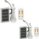 thumbnail image 1 of Pack de 2 Lámparas Solares Lámpara Solar LED de 9W Lámparas Solares Portátiles, 1 of 5
