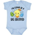 thumbnail image 3 of Inktastic Easter I'm Gonna Be a Big Brother with Green and Blue Eggs Boys Baby Bodysuit, 3 of 5