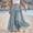 Light Blue, variant on Women's Fashion Casual Solid Cotton Linen Maxi Skirt, Wrap Tie Waist Beach Cover Up Long Skirt Light Blue XL(XL)
