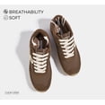 thumbnail image 5 of LUCKY STEP Stylish Retro Casual Comfortable Running Walking Shoes,Dark Brown,Womens, 5 of 12