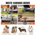 thumbnail image 6 of Dog Car Steps 4 Step, Wide Portable Dog Stairs for Trucks & SUVs, Folding Pet Steps with Non-Slip Surface, Lightweight Aluminum, Supports Up to 250lbs, 6 of 7