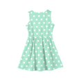 thumbnail image 4 of TIREOW Girls Summer Vest Dresses Cute Sleeveless Dress Polka Dot Printed Daily A Line Casual Beach Dresses, 4 of 4