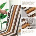 thumbnail image 5 of Yayeee 4 Pack Dining Chair Covers Stretch Parson Chairs Slipcovers Seat Protector, Abstract Dots, 5 of 6