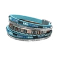 thumbnail image 2 of Xinyolin Bohemia Multi-layer Women Bracelet Faux Leather Ethnic Boho Style Handmade Girls Cuff Bracelet Fashion Jewelry, 2 of 7