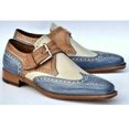 thumbnail image 2 of Zapatos individuales de negocios para hombre con punta redonda a juego de color de primaver Abanopi Los zapatos de cuero, 2 of 3
