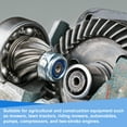 thumbnail image 5 of Uxcell 5 Pack Needle Roller Bearings, HK2816 Bore 28mm OD 35mm 16mm Width Steel Track Roller Bearings Open End for Mower, Lawn Tractor, Automotive, 5 of 6