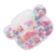 thumbnail image 4 of Botones artesanales botones de resina duraderos impermeables de colores mezclados con caja de almacenamiento para manualidades DIY para decoración de ropa Amonsee Otros, 4 of 8