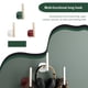 thumbnail image 5 of Monstrate Gancho largo montado en la pared Traceless Super Succión Vacío sin costuras Estante de almacenamiento Organizador de cocina Organizadores de utensilios de cocina Rojo, 5 of 6
