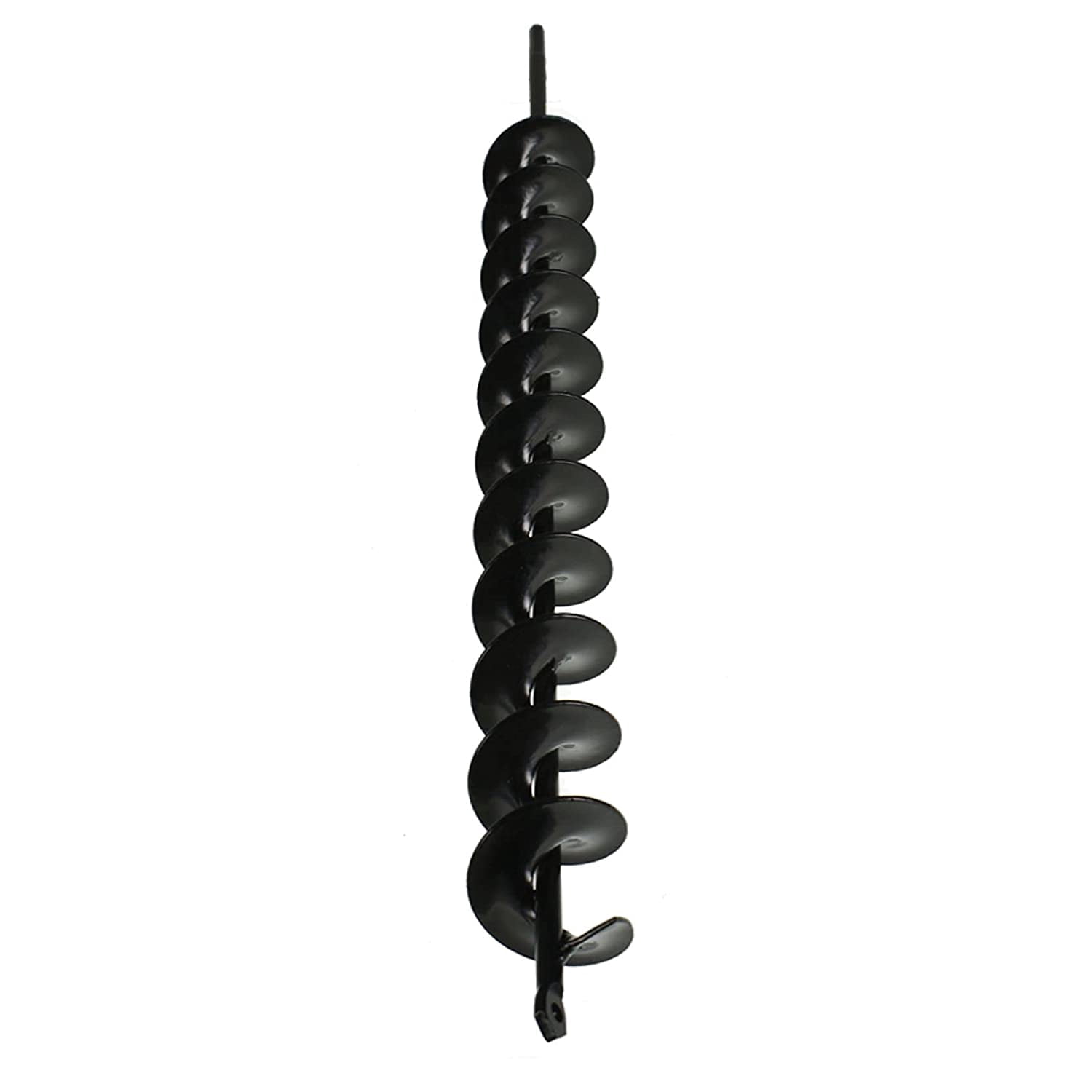 Auger Drill Bit 24In Long 2In Wide, Garden Ground Earth Spiral Drill Bit, for 3/8 Inch Hex Drive Drill for Planting Bulb Bedding Plants Plants Drill Bit