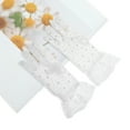 thumbnail image 5 of Unique Bargains 1 Pair Sunblock Mittens Rhinestone Lace Sun Block Driving Gloves for Women White, 5 of 5