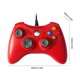 thumbnail image 3 of Controlador con cable Controlador de juegos Gamepad ergonómico para Xbox 360 (rojo), 3 of 5
