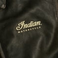 thumbnail image 4 of Indian Motorcycle Men's Leather Classic Riding Jacket, Dark Brown | 2860828, 4 of 6