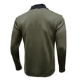 thumbnail image 3 of Blusa y camisa de manga larga con cuello vuelto para hombre, camiseta de manga larga con cuello alto y cremallera, camiseta lisa con parte inferior, blusa de manga larga con cuello vuelto, blusa para, 3 of 4