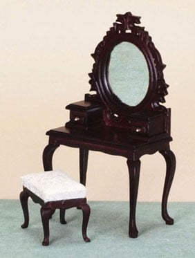 dollhouse vanity & stool