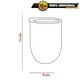 thumbnail image 2 of Termo WineCup 12Oz Blanco MYDRINK, 2 of 3