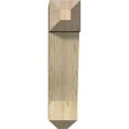 thumbnail image 2 of Ekena Millwork 6"W x 18"D x 26"H Traditional Craftsman Rough Sawn Bracket, Douglas Fir, 2 of 13