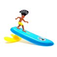 thumbnail image 1 of Mini-surfista Toy Surfer Dudes Classics Wave Powered con tabla de surf, 1 of 8