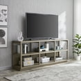 thumbnail image 2 of Evelyn&Zoe Thalia Rectangular TV Stand for TV's up to 75", Antiqued Gray Oak, 2 of 6