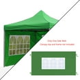 thumbnail image 6 of oshhni Side Wall Panel Portable Replacement Tent Sidewall for Sunshade Awning Patio Green, 6 of 9